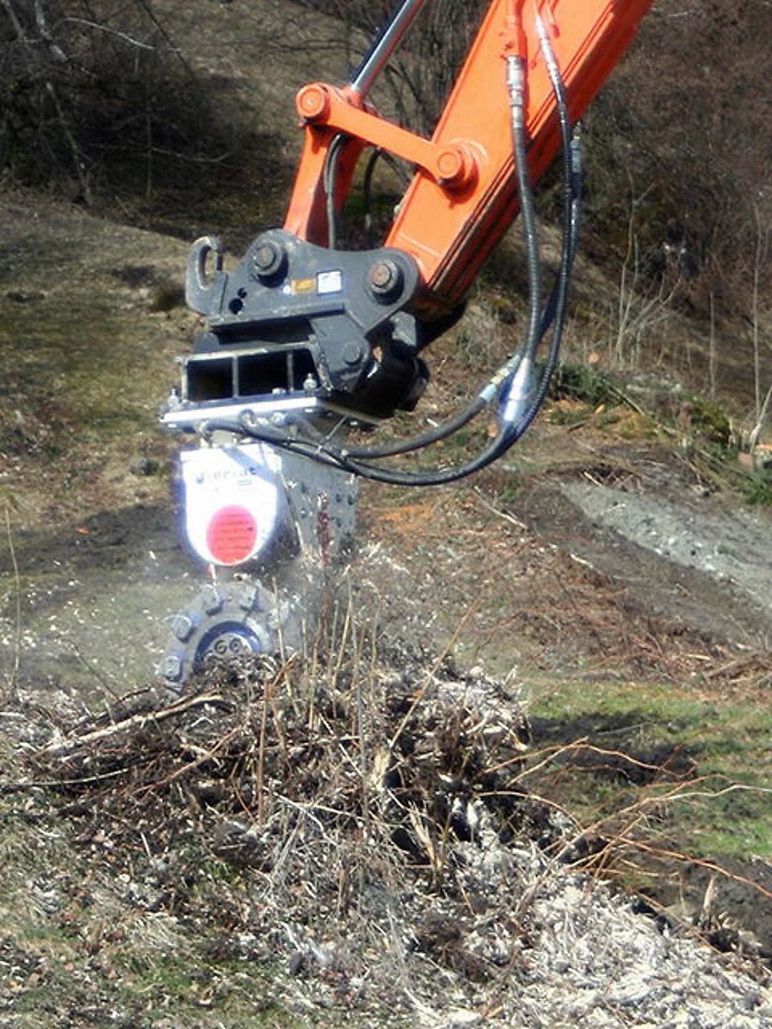 Головка - измельчитель пней (Erkat / Atlas Copco)