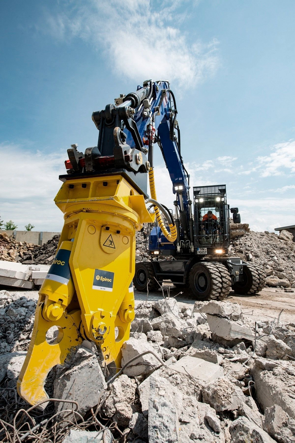 Крашер бетона, гидроножницы Atlas Copco CB 750