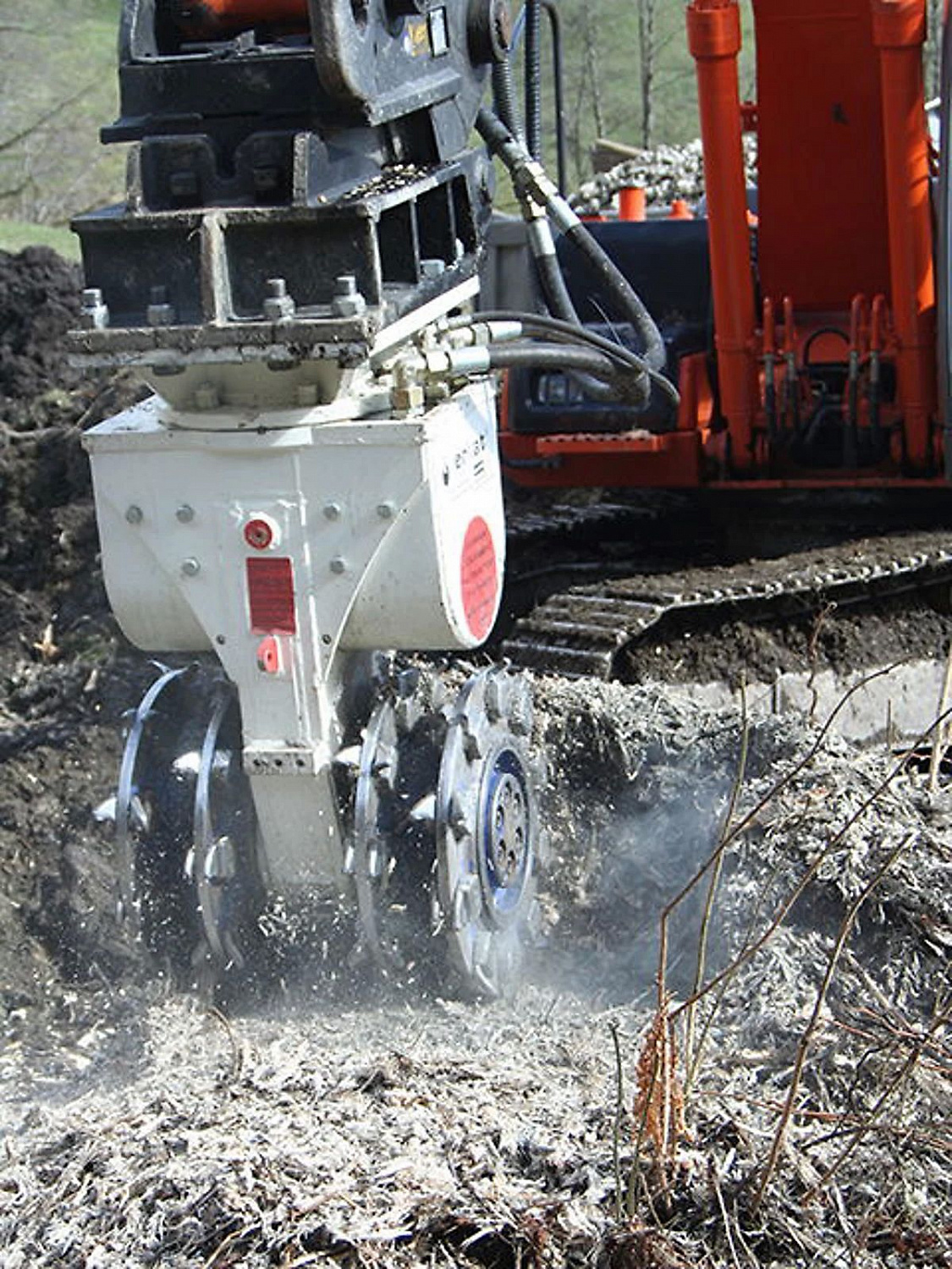 Головка - измельчитель пней (Erkat / Atlas Copco)