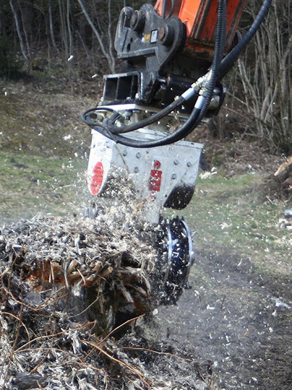 Головка - измельчитель пней (Erkat / Atlas Copco)