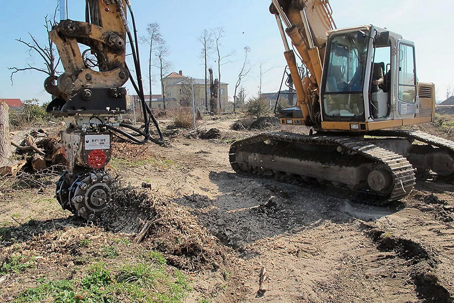 Головка - измельчитель пней (Erkat / Atlas Copco)