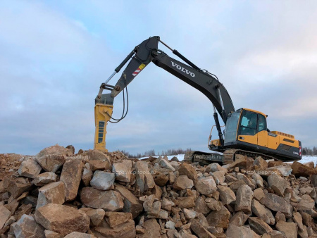 Гидромолот Epiroc (Atlas Copco) HB3100 для добычи гранита