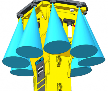 Система распыления воды для гидромолота