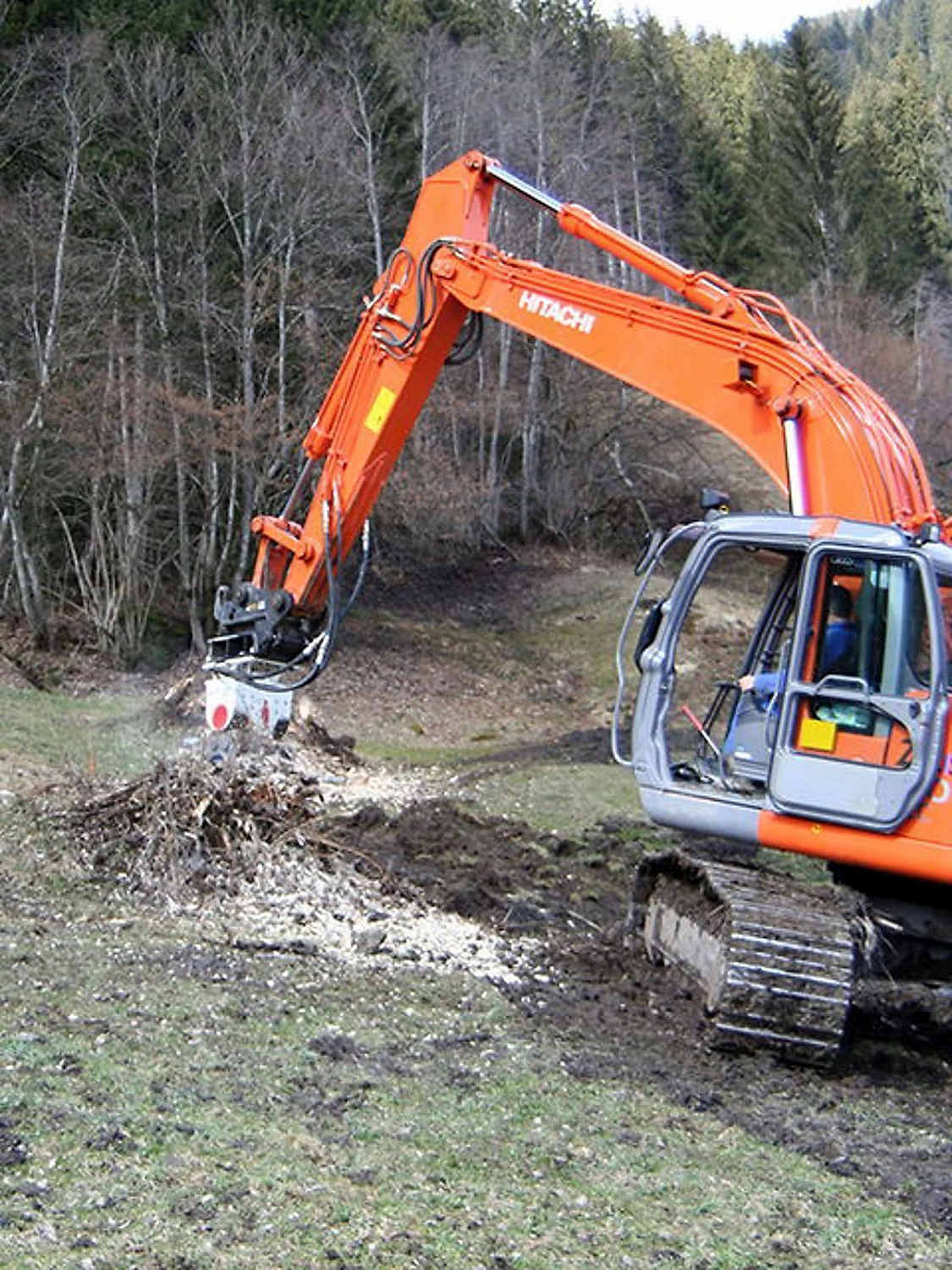 Головка - измельчитель пней (Erkat / Atlas Copco)