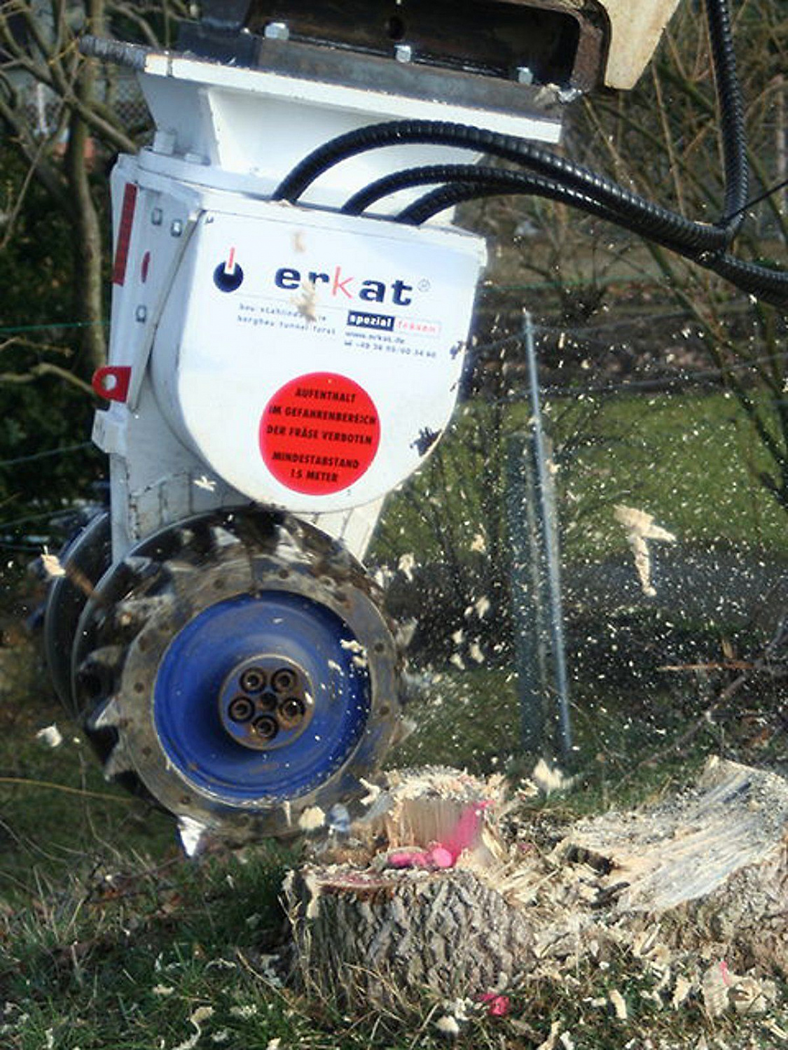 Головка - измельчитель пней (Erkat / Atlas Copco)